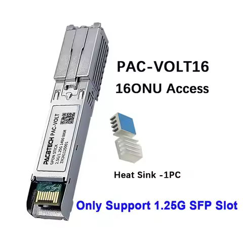 Micro Gpon Olt Stick Single Port 2 in 1 Port able Ftth Fttx 4G 5G Sc Upc Sfp Rj45 Metal Embedded Min