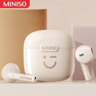 MINISO M06 TWS หูฟังบลูทูธ BT5.3คุณภาพสูงหูฟังสำหรับเล่นเกมกีฬาบลูทูธวิดีโอคอลล์ชุดหูฟังพร้อมไมโครโฟ