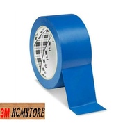3M 764 BLUE, size 50mm, length 33 meters - Vinyl BACKGROUND ADHESIVE TAPE, rubber glue adheres well,