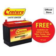 Century Car Battery EFB Q85 Marathoner Max + Klang Valley /Johor Bahru / Penang / Seremban Delivery 