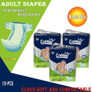 【High Quality】Adult Diaper Pants Tape Diaper Breathable Absorbent Adult Premium M/