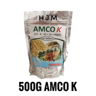 AMCO K (500G) Baja Semburan / Baja Buah Padi / Baja K Tinggi / Baja Padi Berat / Baja Foliar / Baja Buah Pokok Sayur