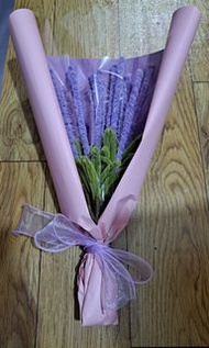 MY DIY ~ 扭扭棒薰衣草花束
