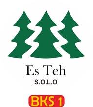 Stiker Es Teh Solo - Desain Gratis Produksi Cepat Kualitas Terbaik - Beli 10 Gratis 1 63 PCS (1 Lemb