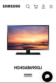 Samsung 三星 40吋液晶顯示電視機/ Fora 6 connect 福爾6合1 E世代多功能血糖機