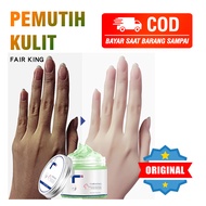 pemutih kulit pelembab kulit produk original fair king viral ulasan bagus FAIR KING GREEN TEA MOISTU