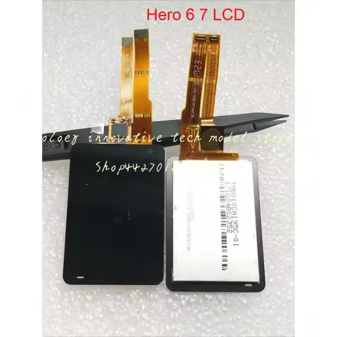 For GoPro Hero5 Black / Hero6 Black/Hero7 Black / Hero8 LCD Screen Black with Digitizer Full Assembl