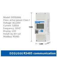 CHNT CHINT DDSU666 DTSU666 Single Phase DIN-Rail 80A 1.5(6)A RS485 Modbus DL/T Power Inverter Smart