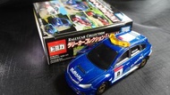 Tomica rallycar collection subaru wrx sti impreza safet car rally car