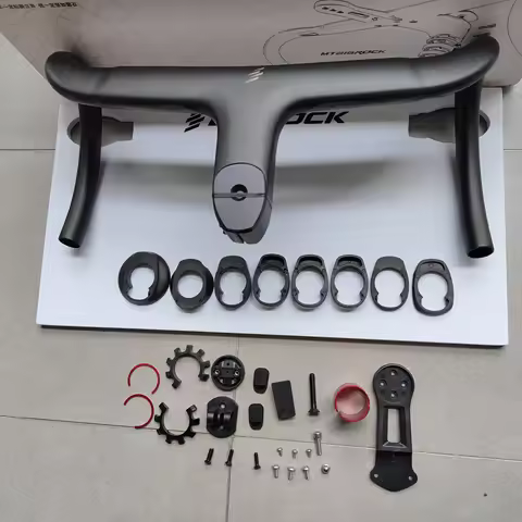 BIGROCK carbon fiber road handlebar gravel handlebar full internal routing handlebar 360/380/400/420