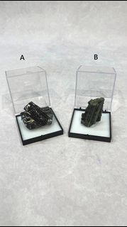 🔮【黑綠守護】納米比亞黑碧璽 x 巴基斯坦綠簾石