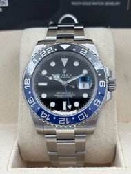 二手 USED  ROLEX 勞力士 GMT-MASTER II 116710BLNR 黑色 2014年5月 全套 FULL SET AD單