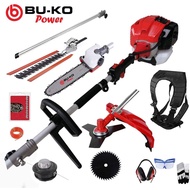 (4 IN 1) OGAWA Multi Tools System 25.4cc 2-Stroke Hedge Trimmer &amp; Cutter Line &amp; Brush Cutter Blade &amp; Pole Saw Chain Saw