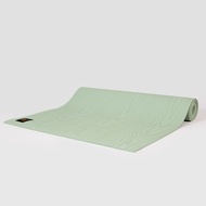 USHaS．瑜癒 天然橡膠瑜珈墊/ 4mm/ 白綠