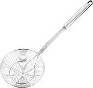 Strainer Skimmer, Stainless Steel Spider Strainer, Spider Mesh Filter, Kitchen Skimmer with Spider H