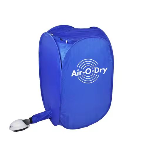 A01V-Portable Electric Clothes Dryer Folding Travel Air-O-Dry Clothes Warm Cloth Dryer Wardrobe With