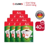 Combo Giấy lọc cà phê Melitta 1x4 - Nhập khẩu chính hãng từ thương hiệu Melitta Đức