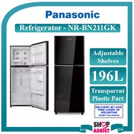 Panasonic Refrigerator 2-Door Top Freezer Fridge NR-BN211GK