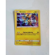 Pokemon zeraora holo and reverse holo vivid voltage card