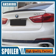 car styling ABS X6 F16 Rear Spoiler Trunk Wing for BMW X6 F16 M-Performance style