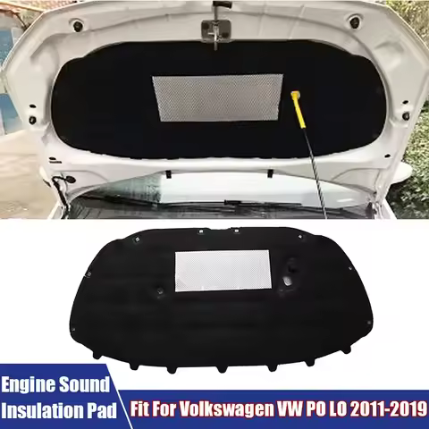 New Auto Engine Sound Insulation Cotton Engine Insulation Pad Thermal Heat Fit For Volkswagen VW PO 