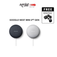 Google Nest Mini 2nd Generation US Plug (1 year warranty) Free Local Adapter Plug