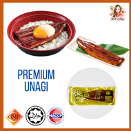 Unagi Kebayaki/Halal Japanese Unagi/Frozen Unagi/BBQ Eel Fish 200g+/-