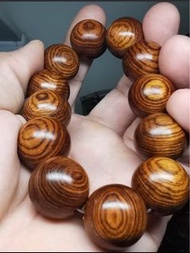 49.3 g - （降香黃檀/海南黃花梨 /降香木/降壓木/香枝/古代沉香/古代花梨木/花梨母 Dalbergia odorifera t.chen)       20 mm 手串