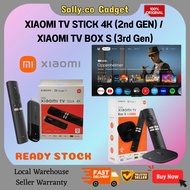 [ReadyStock]Xiaomi TV Box S (3rd Gen)/Mi TV Stick 4K (2nd Gen) Dolby Vision & Atmos, Wi-Fi 6, Blueto