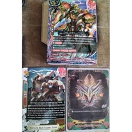 Buddyfight English 100 Demons Deck 52 pcs include Printer Flag and Buddy