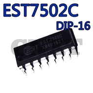 5PCS EST7502 EST7502B EST7502C In-Line DIP-16 Power Management IC Chip