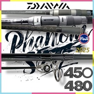 2025 DAIWA PHANTOM SURF 25’ 450 480 Spinning Surf Casting Rod Joran Pancing Beach Pantai Fishing Cas