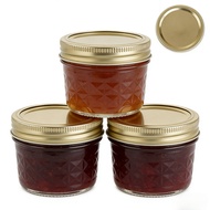 M&K |  Mason Jar Lids  Set Split-Type Metal Rings and Lids for Regular Wide Mouth Canning Jars Reusa
