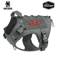 OneTigris เสื้อรัดอกสุนัข FIRE WATCHER K9 Harness 2.0 เสื้อกั๊กสุนัข ชุดฝึกสุนัข ชุดสุนัขทหาร สายรัด