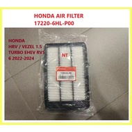 HONDA AIR FILTER  17220-6HL-P00  HONDA  HRV / VEZEL 1.5 TURBO EHEV RV5 6 2022-2024