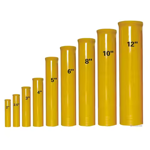 3" 5" 8" Mortar Tube for Shooting Fireworks Wedding Party Cold Fire Stage Effect pyrotechnic salute 