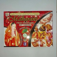 10 PCS MAHARANI FRESH HENNA CONE INSTANT COLOUR / INAI CONE MAHRANI  / BRIDEL HENNA