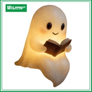 Led Night Light Adorable Halloween Ghost Night Light Reading Lamp Soft Glow Battery Powered Perfect
