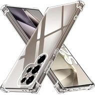 Galaxy S25Ultra Shockproof Clear Tpu Case Camera Cover Samsung S25/Galaxy S25 Plus/Galaxy S25 Ultra 