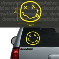 Nirvana Smiley Logo Band Music Sticker