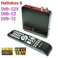 High-quality Hellobox 8 Dvb Player Hellobox8 Auto-Powervu Built-In Wifi Dvb-S2 S2x T2/c H.265 HEVC