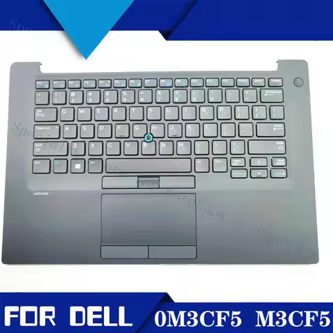 A+NEW For Dell Latitude E7480 7480 C shell keyboard touchpad shell 0M3CF5 M3CF5