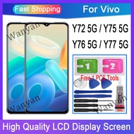 OEM For Vivo Y72 5G Y75 5G Y76 5G Y77 5G LCD Display Touch Screen Replacement