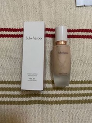 雪花秀 輕透霧光粉底液30ml