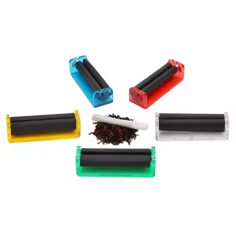 2PCS 70/78/110mm Easy Manual Cigarette Maker rolling Machine Paper Rolling Roller Tobacco Cigar Ciga