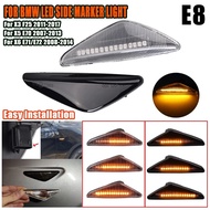 2pcs Side Marker Light Dynamic LED Turn Signal Flashing Indicator Blinke For B-M-W X5 E70 X6 E71 E72