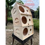 BOX SPEAKER LINE ARRAY 6 INCH SINGLE PLUS TWEETER LINE ARRAY SPEAKER