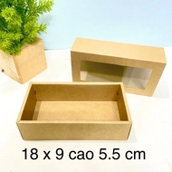 Kraft Paper Box Pull Lid 18*9*5.5