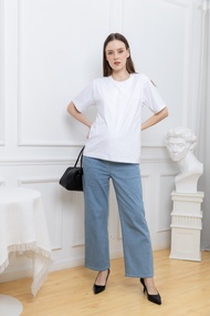 Moko baggy maternity denim - กางเกงยีนส์คนท้องทรง Baggy รุ่น moko