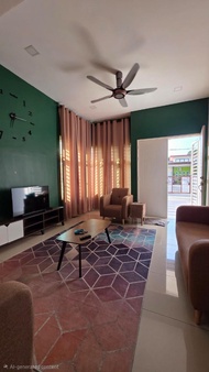   m² dengan 3 bilik tidur dan 2 bilik mandi peribadi di Klebang (Harmi Suite Homestay @ Gadong Indah